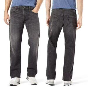 Signature by Levi Strauss & Co Men's Black Loose Jeans - Size 38 x 30 - NWT